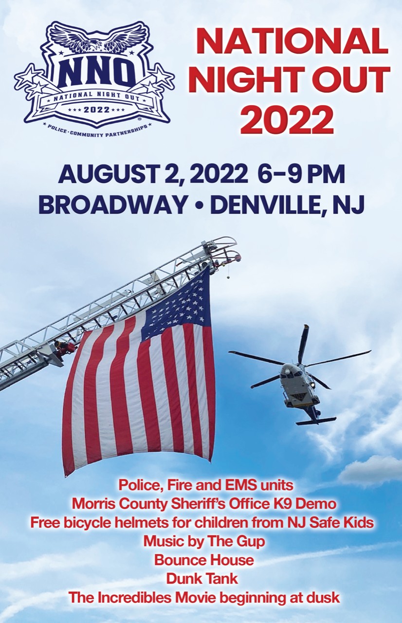 Denville’s National Night Out 2022 NJ Carnivals