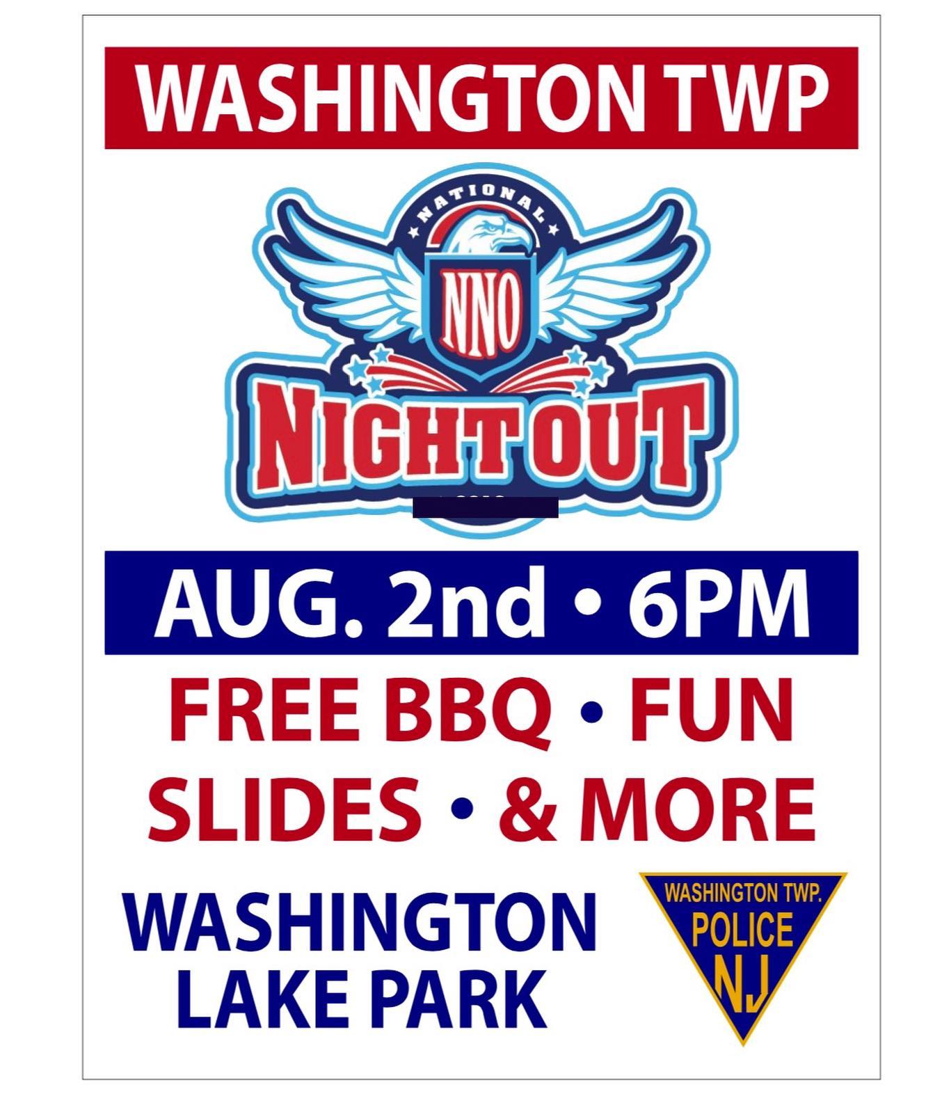 Washington Twp National Night Out 2022 NJ Carnivals